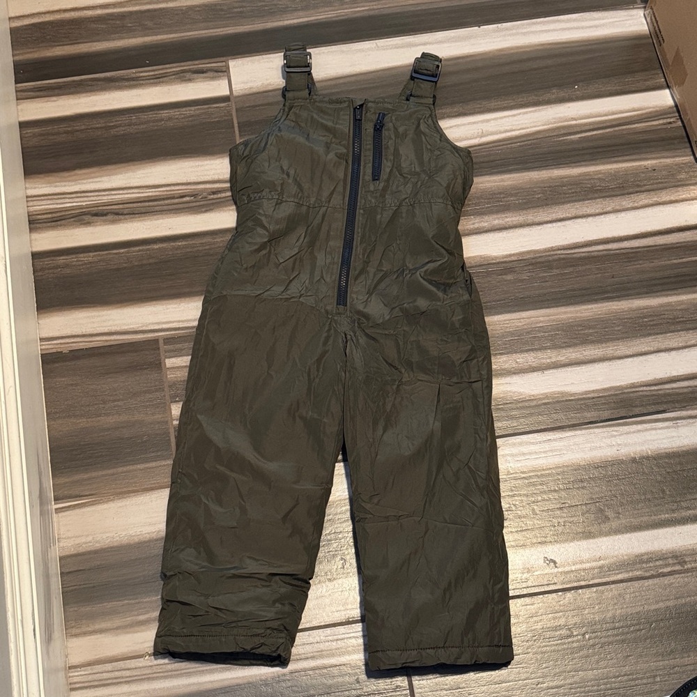 Old Navy Kids Dark Green Overalls